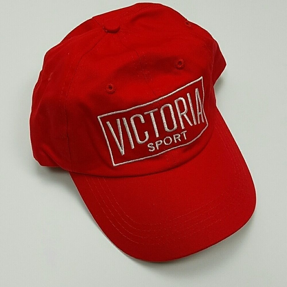 Victoria's Secret Sport Red Hat NWT - Picture 5 of 5